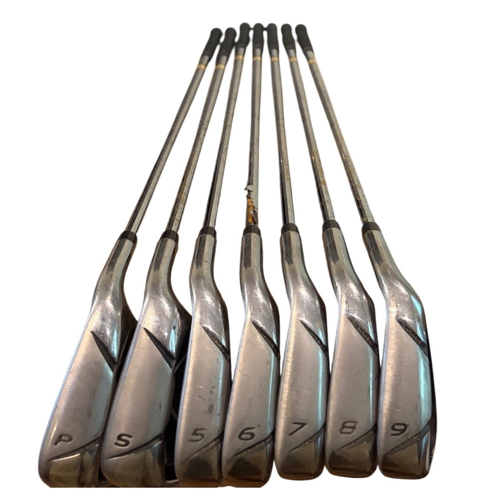 GigaGolf TRX PowerMax V.11 Iron Set 4-PW Steel‎ Shafts Right Handed 7 Clubs